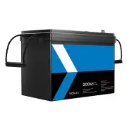 12V 200Ah LiFePO4 Lithium Iron Battery BMS Camping Power Solar Boat