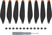 8 Blades Prop with tool and screws, Low Noise 6030F Quick-Release Propellers for DJI Mini 3 Pro,For DJI Mini 4 Pro (Orange)