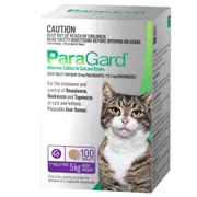 Paragard Cat & Kittens Allwormer Treatment & Control Tablets - 2 Sizes