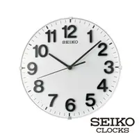 在飛比找momo購物網優惠-【SEIKO 精工】立體數字靜音座掛兩用鐘 QXA656W(