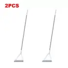 2 In 1 Broom Floor Squeegee Window Squeegee Long Handle Shower Squeegee