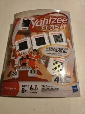 Electronic Yahtzee Flash Game Hasbro (Factory ) Handheld Electronic Game