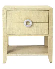 Butler Specialty Company Amelle Raffia Nightstand