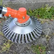 6 INCH Steel Wire Trimmer Head Grass Brush Cutter for Lawnmower Whipper Snipper