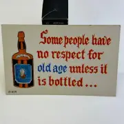 Postcard Some People Have No Respect For Old Age Unless It Is Bottled Bob Petley