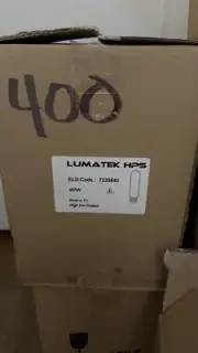 New Lumatek 400w Grow Lights hallogen.