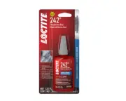 Loctite 242 Threadlocker, Blue Medium Strength, 36 ml Bottle, 492140
