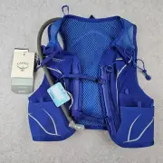 Osprey Duro 6 Running Vest Hydration Pack Blue Men's Small 30" - 35 " w/ Bladder