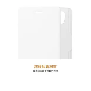 OPPO Mirror 5s 原廠側掀皮套 - 白色 (盒裝)