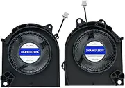 Replacement New CPU+GPU Cooling Fan for Dell G16 7630 G15 5530 2023th EG75071S1-C280-S9A EG75071S1-C290-S9A DC12V 0.27A Fan