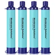 Membrane Solutions Portable Water Filter Straw Filtration Straw Purifier Surviva
