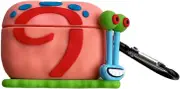 Airpod Pro 2 Case, Boys Girls Kids Teens Women Cute Kawaii Fun Leather Case for 2022 Airpod Pro 2 Case and 2019 Airpod Pro. (PRO 2 Snail)