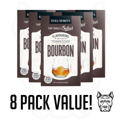 Still Spirits Top Shelf Select TENNESSEE BOURBON Essence - 8x Pack FREE SHIPPING