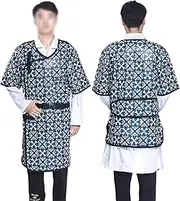 [KJIASDFE] Lead Vest Protective Lead Apron X-ray Radiation Resistant Lead Apron Vest Unisex Soft Lead Rubber Clothing for Dental Pet Hospital