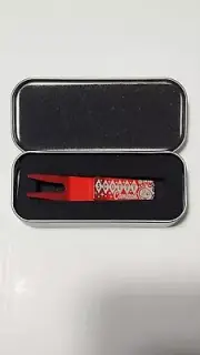Scotty Cameron Limited 2024 Las Vegas Jackpot Johnny Clip Divot Pivot Tool - Red