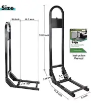 Universal Golf Cart Rear Safety Grab Bar Compatible with Yamaha Club Car EZGO Go