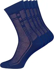 [Duna] Mens Socks, Ultra Thin Breathable Cotton Mens Dress Socks (5 pack), Super Soft and Lightweight Socks for Men