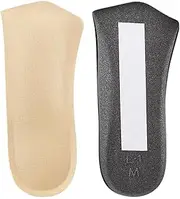 [Generic] 2 Pairs Heel Cushions for Women， Plantar Fasciitis, Heel Lift Inserts Insoles Relief Pain for High Heels Sandals Flats (Colour of skin, One size)