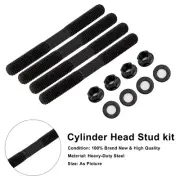 Cylinder Head Stud kit For Honda GX160 GX200 Engine KT196 Go Kart CT200U BT200X