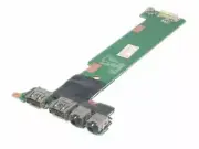 HP Elitebook 8560W Audio/USB 3.0 Board - 652668-001