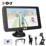XGODY 7'' Truck Sat Nav LGV Car GPS Navigation AU Free Map MP3 2.5D Touch Screen