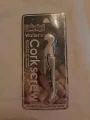 NEW Uncorked Drink Essentials Waiter's Corkscrew Wine Bottle Cork Opener