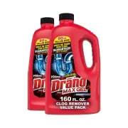 Drano Max Gel Drain Clog Remover and Cleaner for Shower or Sink Drains, Unclo...