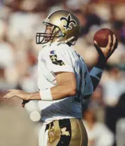 Jim Everett Quarterback New Orleans Saints during the National Foo- Old Photo