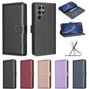 Retro Leather Wallet Card Phone Case,For Samsung S23FE S24+S22 S21FE A15 A55 A35
