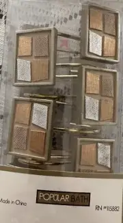 Shower Hooks Set of 12 Popular Bath Mosaic Stone Bronze