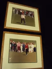 Arnold Palmer & Jack Nicklaus 2 Professional Photos @ Masters