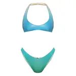 [Oséree] Oséree Colour-block Bikini M BLUE