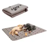 Washable Pee Pads for Dogs - 4 Packs Waterproof Reusable Puppy Potty Training...
