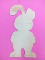在飛比找Yahoo!奇摩拍賣優惠-#淘淘樂黏土藝品材料－兔子板(合板)