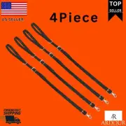 Real Cow Leather Straps Leashes Gear Connector for Bed Restraints 4pcs