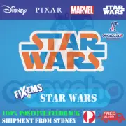 Woolworths Star Wars Logo Fix-Em Fix-Ems FixEm Woolies Sticker Fixems Sticky New