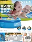 Intex Easy Set 10 Foot x 30 Inch Above Ground Inflatable Round Swimming Pool