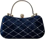 [Drazle] Trendy Evening Purse Velvet CLutch Purse Solid Evening Bag Clutch Purse For Women