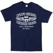 Top Gun Inspired Weapons Training T-shirt - Retro 80s Classic Tom Cruise Film