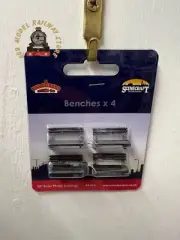 Bachmann 44-514 OO Gauges Benches x4
