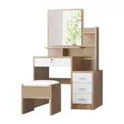 Alfordson Dressing Table Stool Set Wood