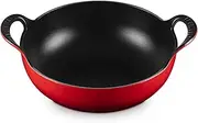 [Le Creuset] Enameled Cast Iron Balti Dish, 3 qt., Cerise