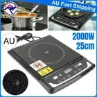2000W Electric Induction Cooktop Portable Kitchen Single Cooker 25CM Cook Tops