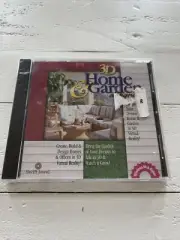 3D Home&Garden Designer CD Cosmi. Design A Home In Virtual Reality. New-Sealed