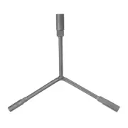 Y-Shaped 3 Way Socket Wrench 8/10/12mm Long Y-Type 6 Point Hex Spanner, Grey