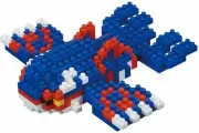 Kawada Nanoblock Pokemon Series Kyogre Micro-Sized Building Block Set