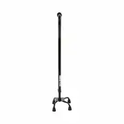 MCK-Small Base Quad Cane McKesson Steel 30 to 39 Inch Height Black