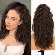 Frizzy Hair Claw Clip Ponytail Wig Ombre Pony Tail Hairpiece Daily