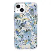 Case-Mate Rifle Paper MagSafe CaseFor iPhone 15 Plus - Garden Party Blue