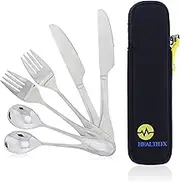 Mindful Eating Portion Control Flatware - for Weight Loss bariatric Diet